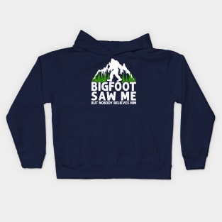 Bigfoot Didn't Believe Kids Hoodie